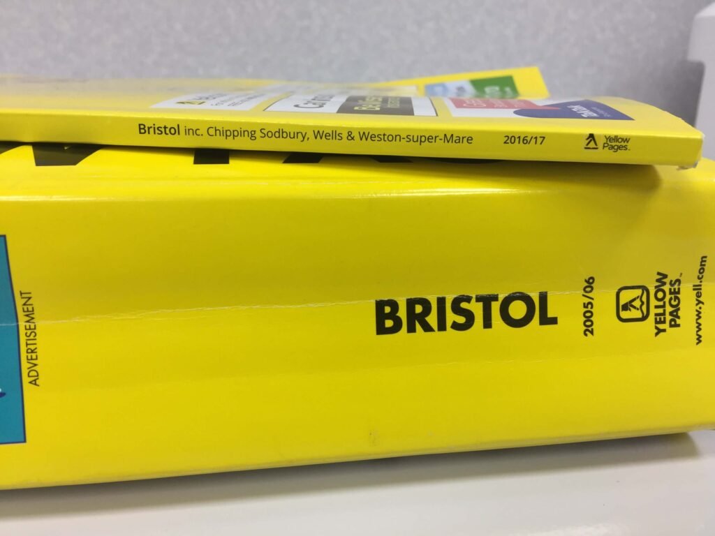 What is today's equivalent of Yellow Pages